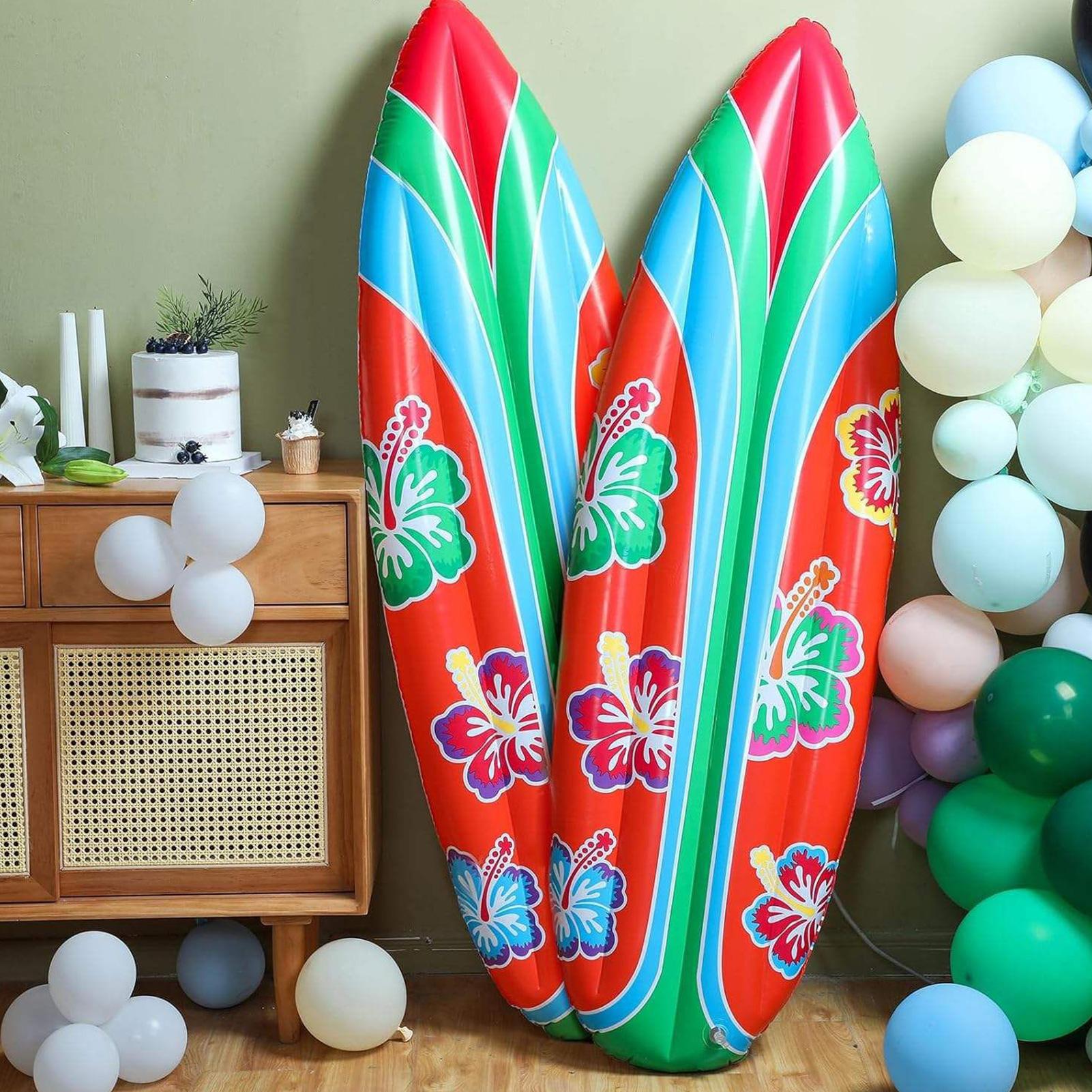 Board Game For Kids - Blow Up Surf Board 2 Pieces