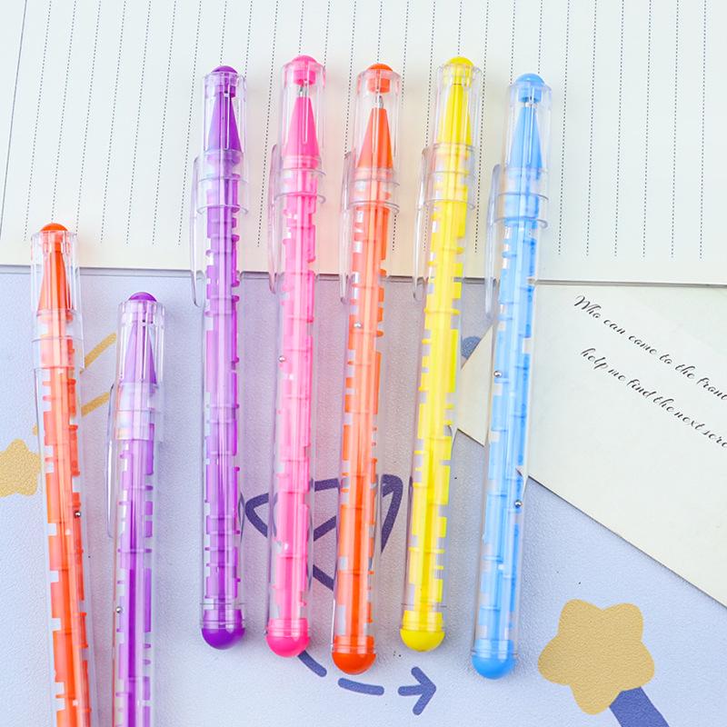 Board Game For Kids - Maze Pen Ballpoint Puzzle Game 5/10Pcs