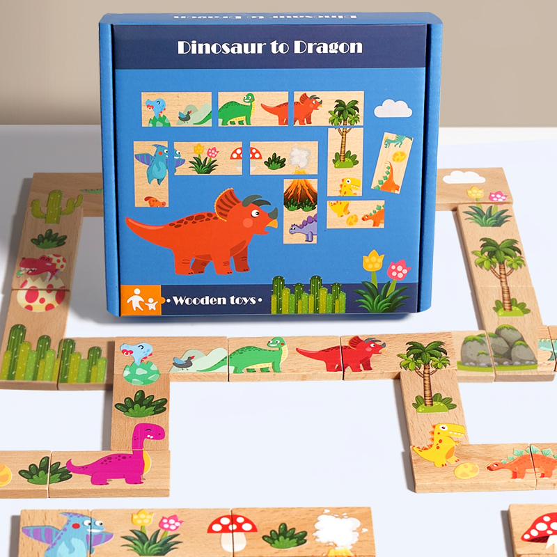 Board Game For Kids - Kids Wooden Jigsaw Puzzles Cartoon Animal