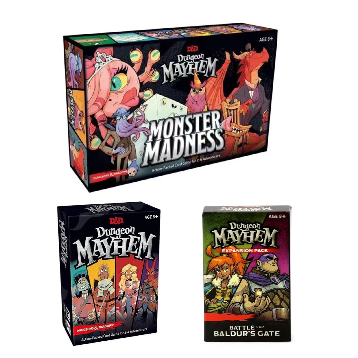 Board Game Harmonies - Baldur's Gate Dungeon Mayhem Board games