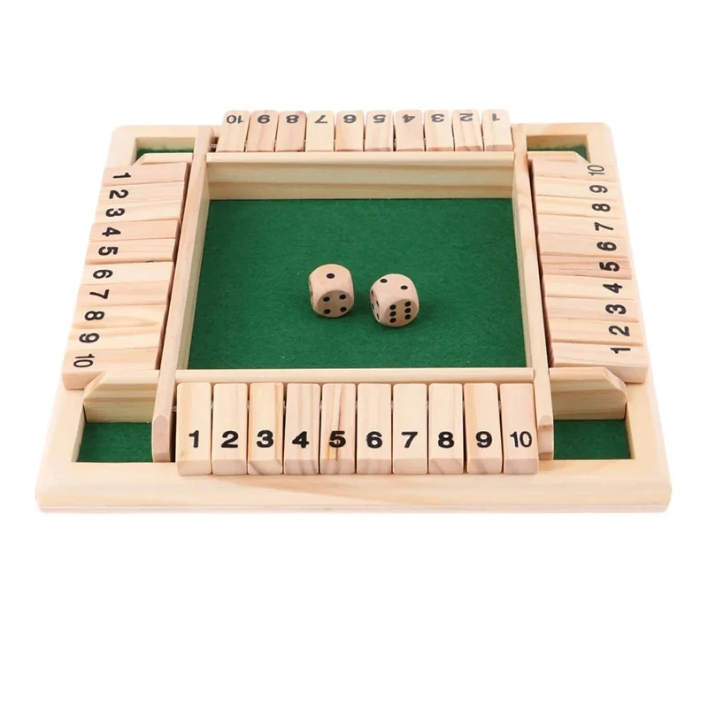 Board Game Azul - Deluxe Four Sided 10 Numbers Shut