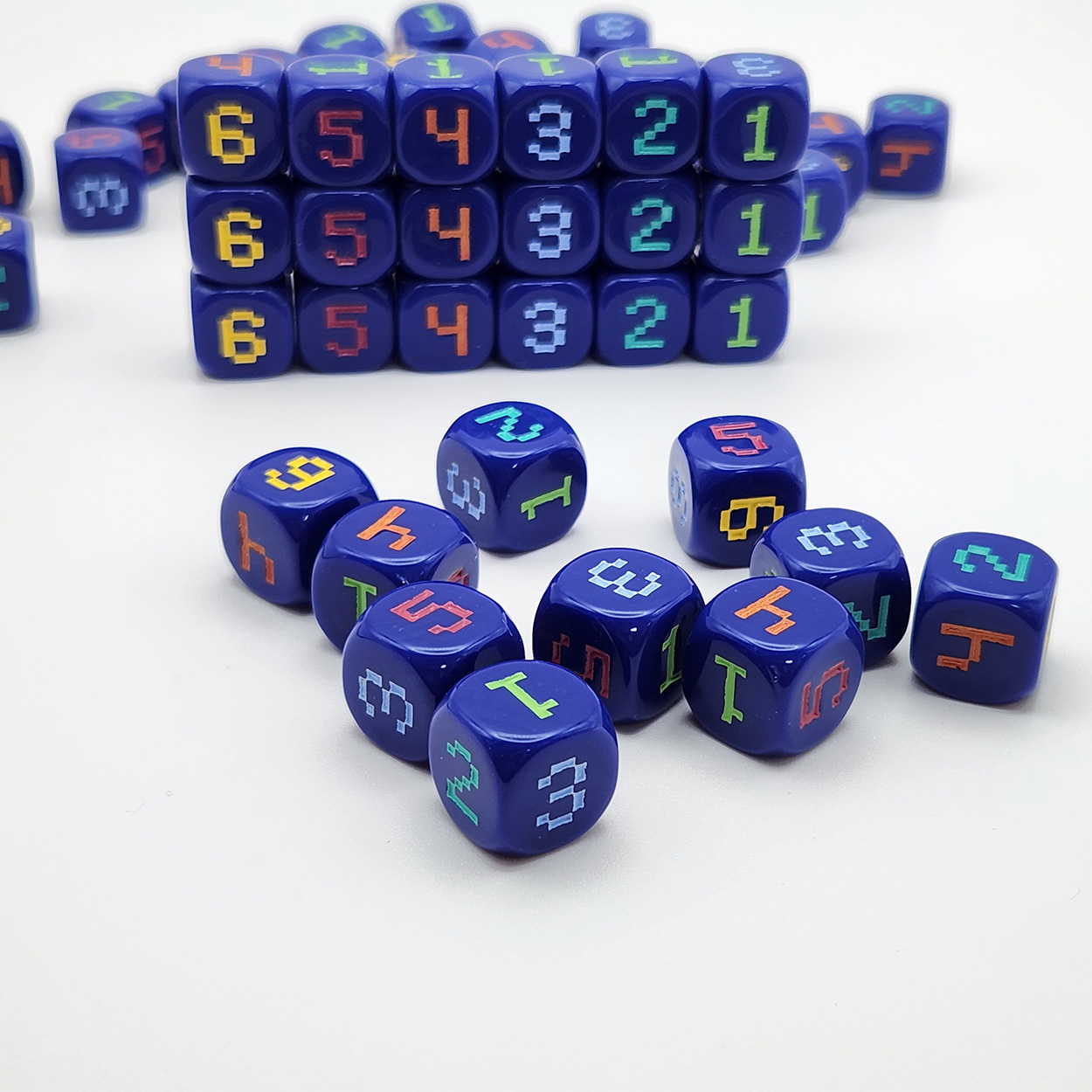 10pcs 14mm 6-Sided rounded 6-c - đánh giá và giá Game Token Counter