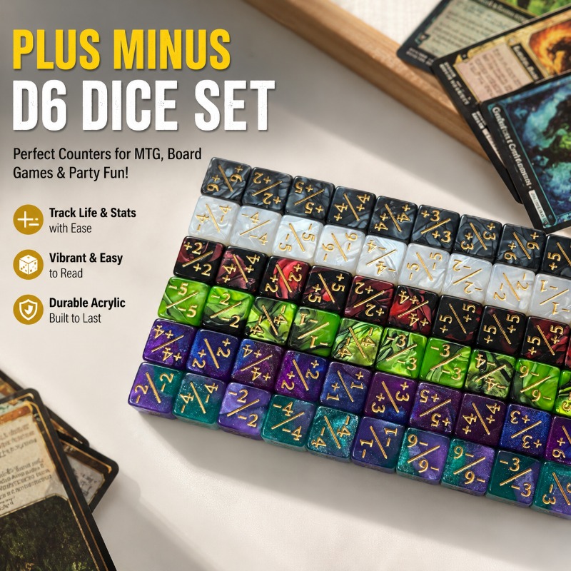 16mm Plus Minus Dice Number 16 - đánh giá và giá Game Token Counter