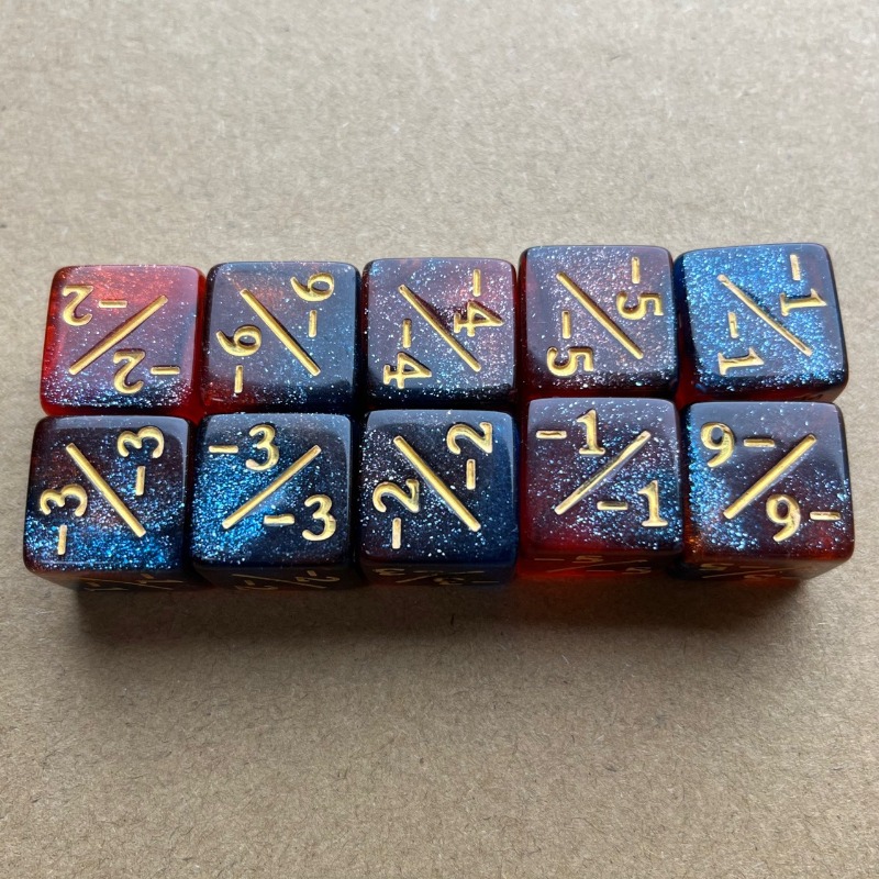 16mm Plus Minus Dice Number 16 - đánh giá và giá Game Token Counter