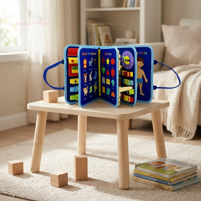 Montessori Busy Board Sensory  - đánh giá và giá Board Game For Kids