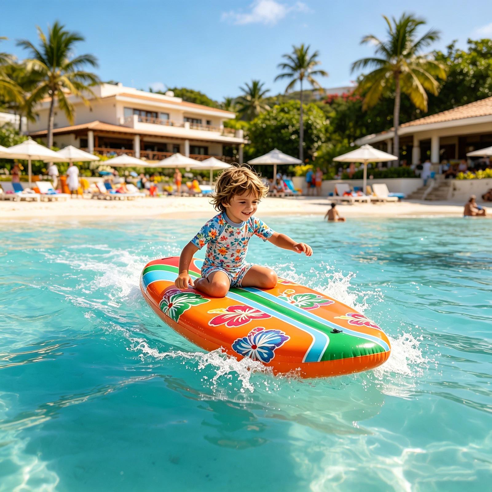 Blow Up Surf Board 2 Pieces Po - đánh giá và giá Board Game For Kids