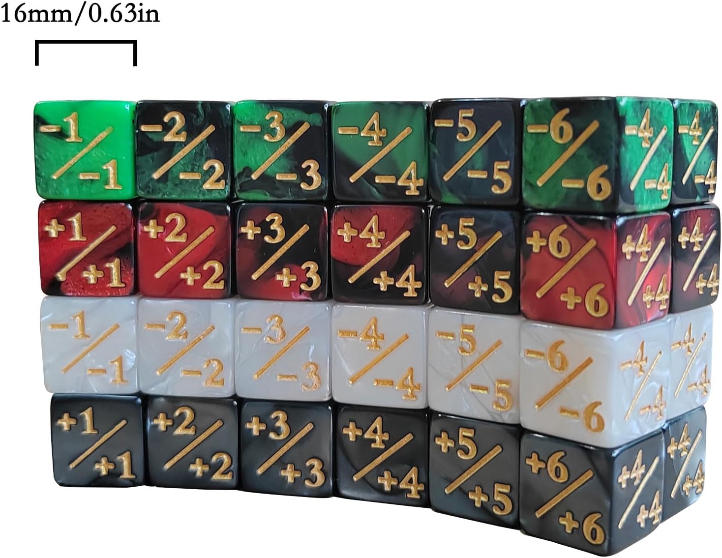 10 Pieces Dice Counters Token  - đánh giá và giá Game Token Counter