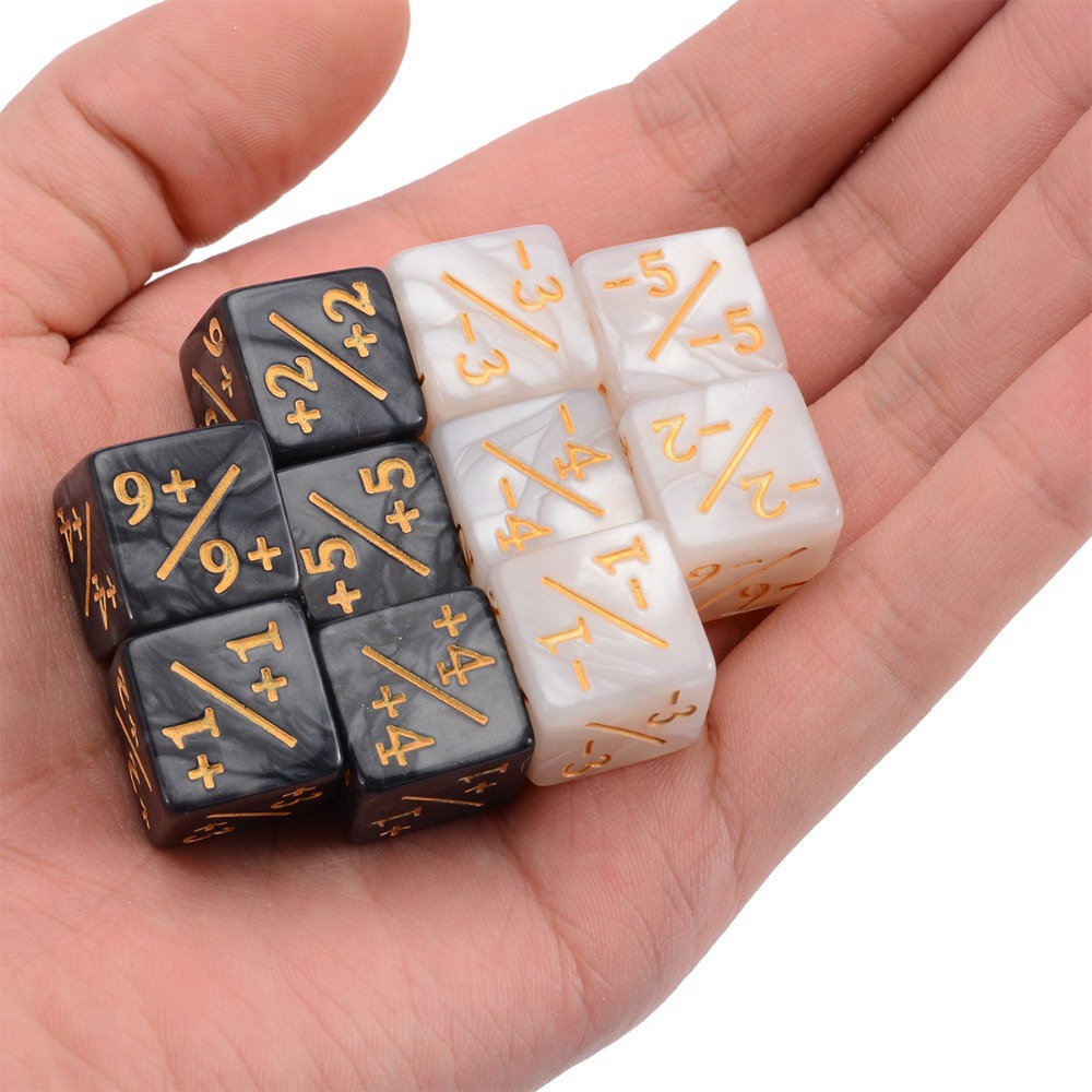 10 Pieces Dice Counters Token  - đánh giá và giá Game Token Counter