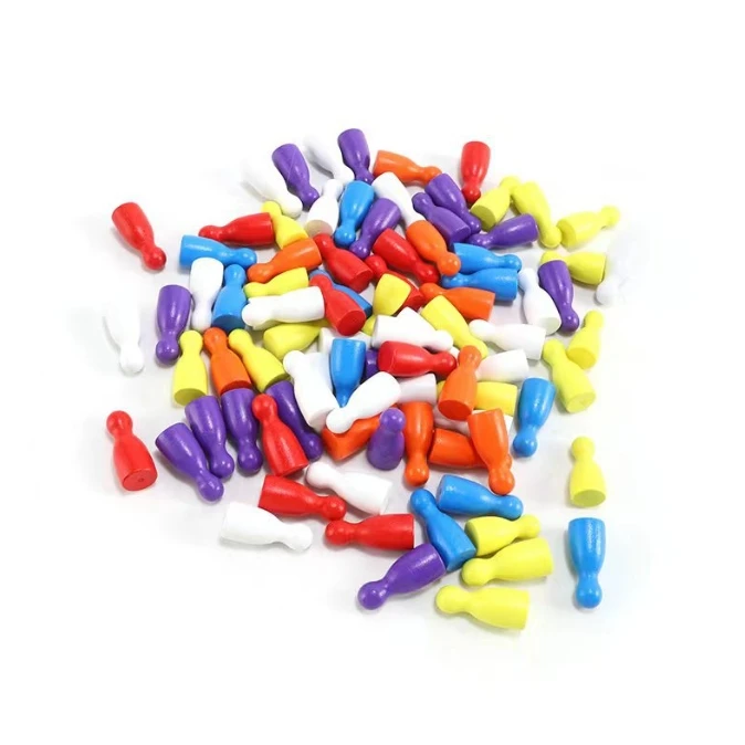 100 Pcs Colorful Wooden Chess  - đánh giá và giá Board Game Harvest
