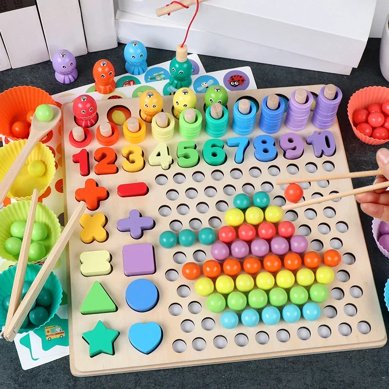 Kids Educational Toys  Montess - đánh giá và giá Board Game For Kids