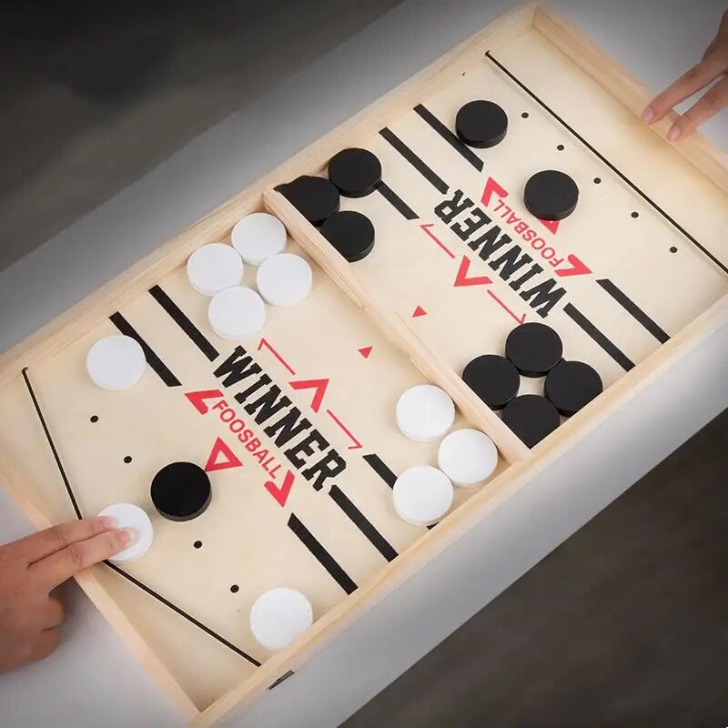 Table Hockey Paced Sling Puck  - đánh giá và giá Board Game Harmonies