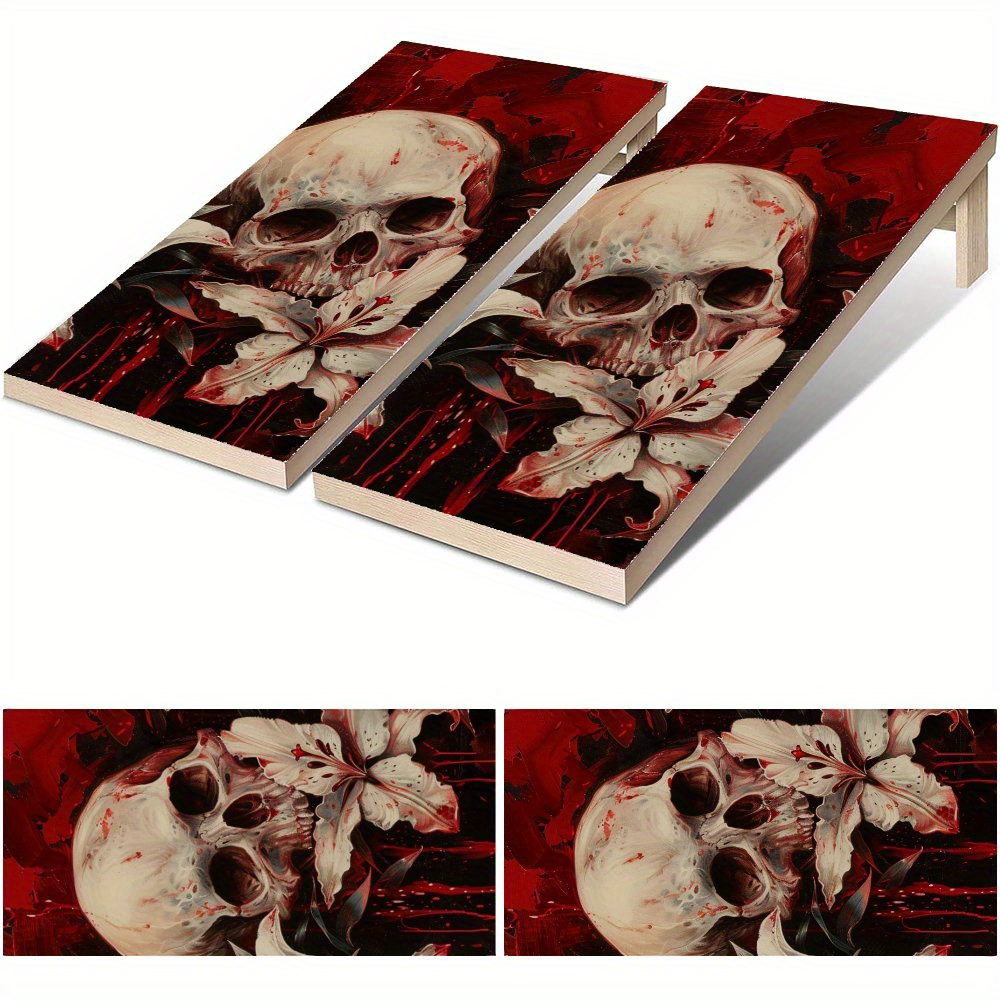 Blood Colored Skull & Flower W - đánh giá và giá Board Game Film
