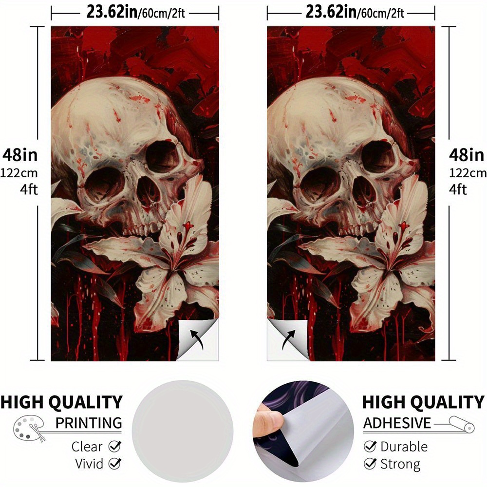Blood Colored Skull & Flower W - đánh giá và giá Board Game Film