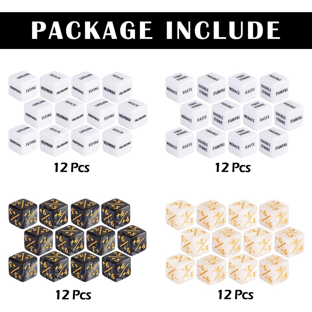 48 Pieces Counter Dice Plus On - đánh giá và giá Game Token Counter