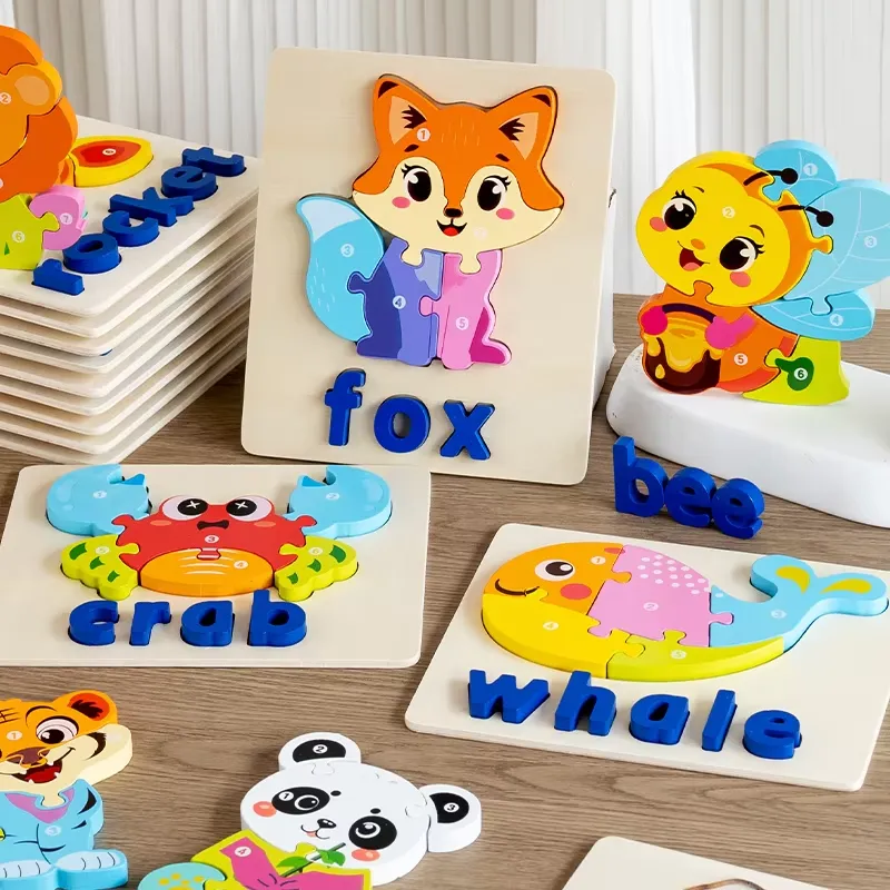 3D Animal Traffic Puzzle Spell - đánh giá và giá Board Game For Kids
