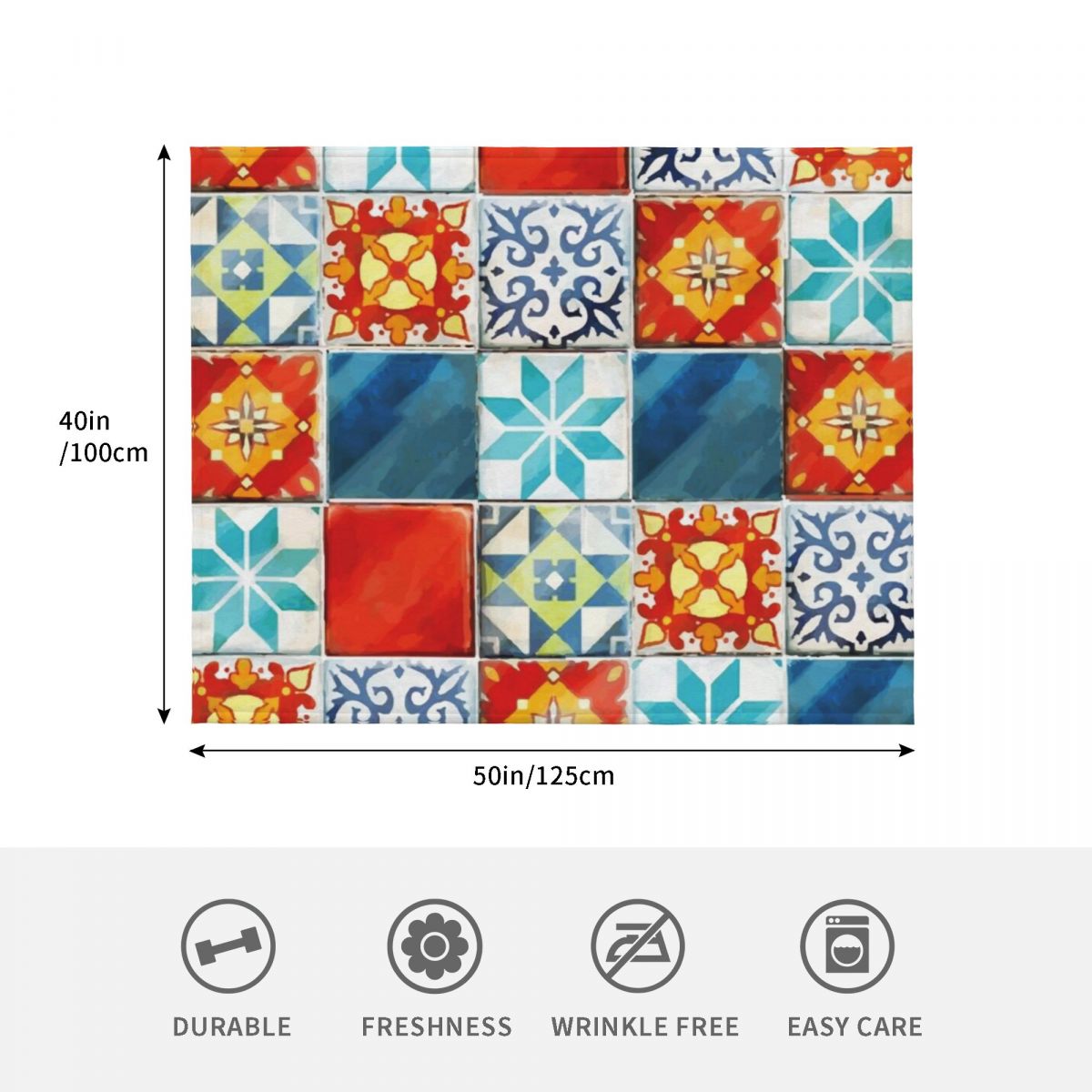 Colorful azulejos tiles from A - đánh giá và giá Board Game Azul