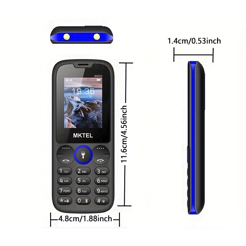MKTEL M2023 Senior Phone 1.77