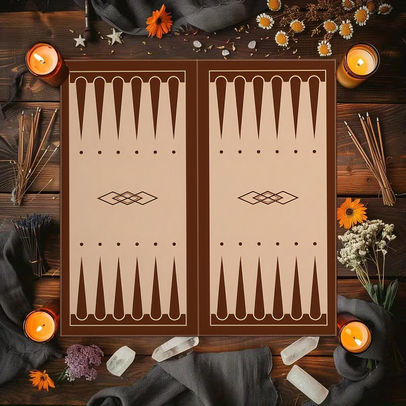 1pc Brown Backgammon Board Pri - đánh giá và giá Board Game Harvest