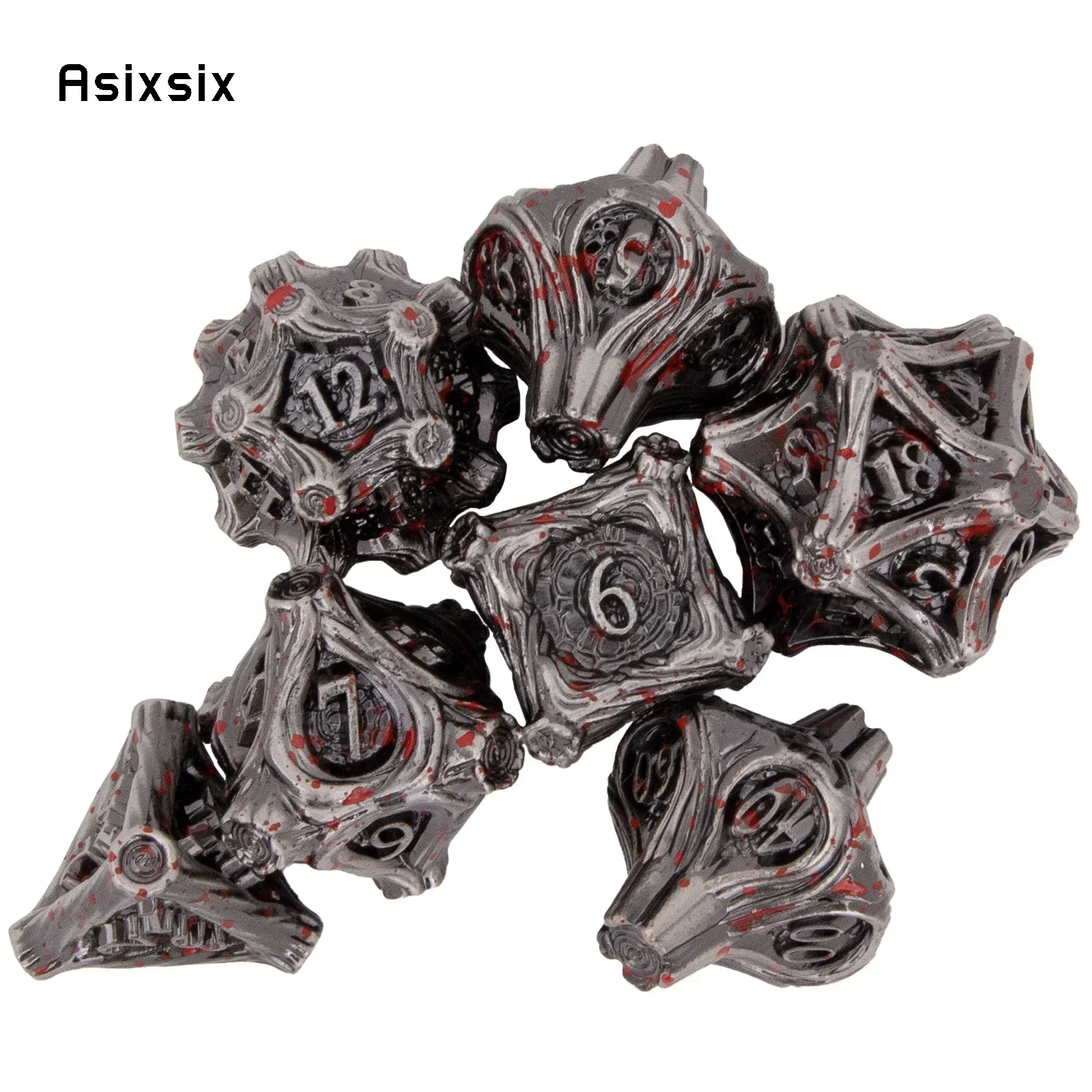 7 Pcs Silver Red Tree Stump Ro - đánh giá và giá Board Game Root