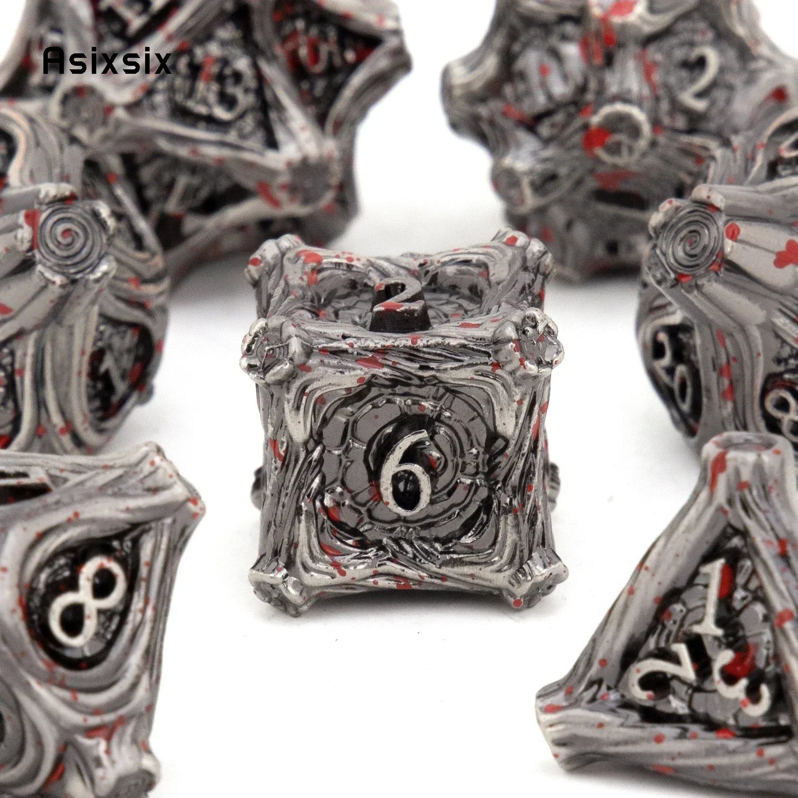7 Pcs Silver Red Tree Stump Ro - đánh giá và giá Board Game Root