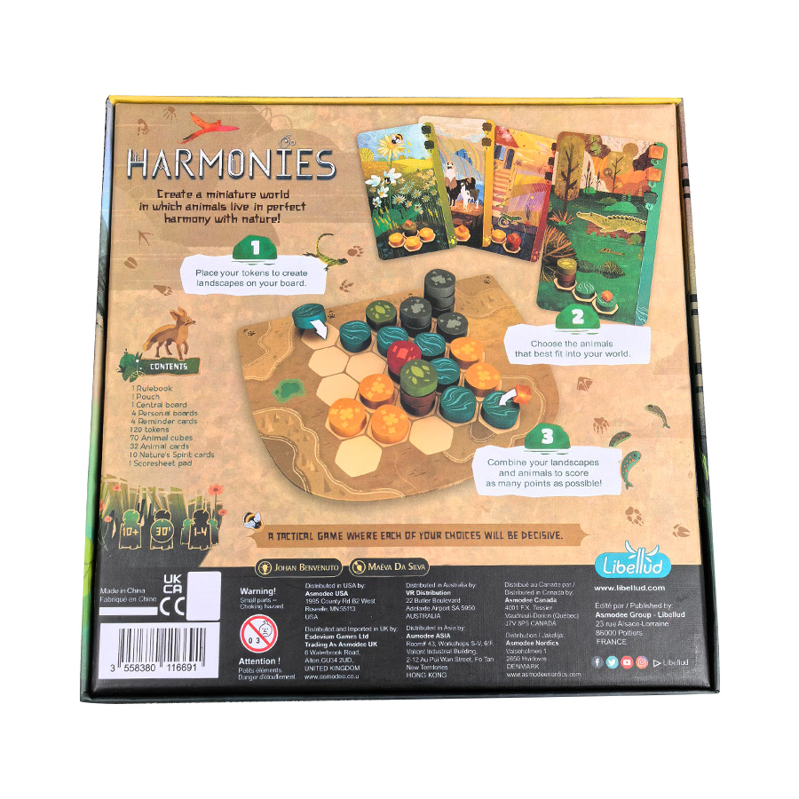 Harmonies - Board Games - Crea - đánh giá và giá Board Game Harmonies