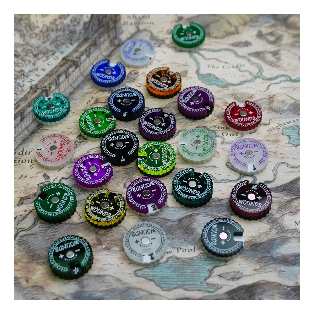 20Mm Vết Thương Theo Dõi 1 Bộ/ - đánh giá và giá Game Token Counter
