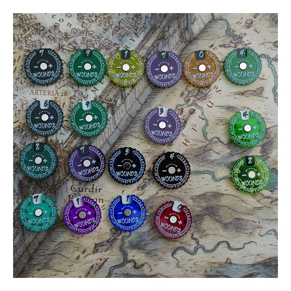20Mm Vết Thương Theo Dõi 1 Bộ/ - đánh giá và giá Game Token Counter