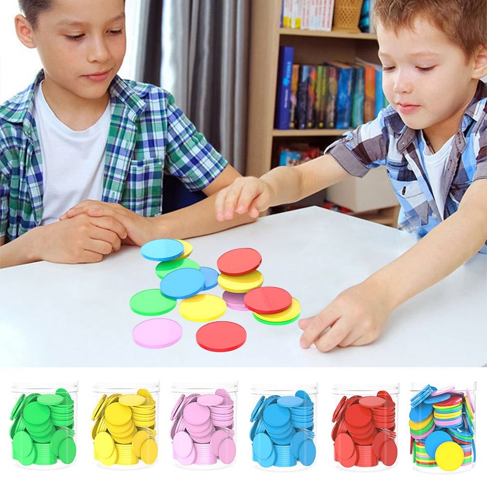 100pcs Plastic Counting Chips  - đánh giá và giá Board Game Harvest