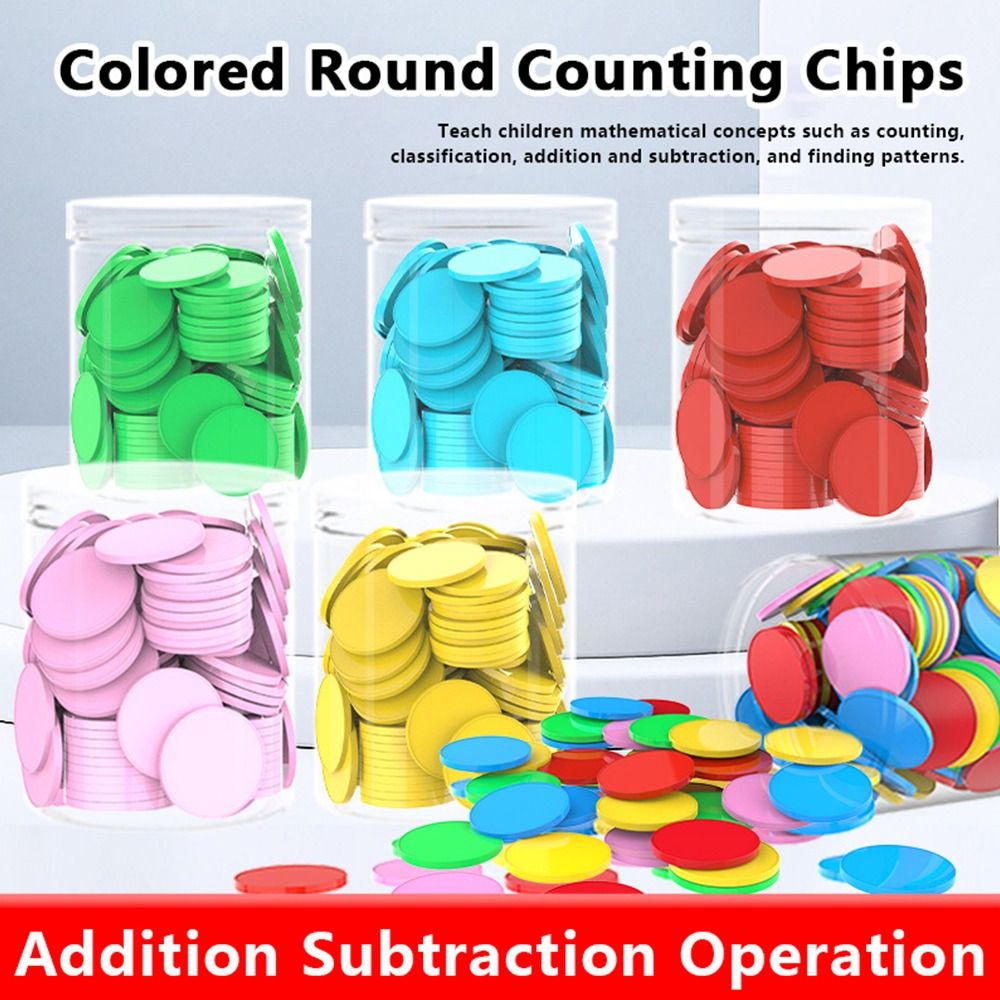 100pcs Plastic Counting Chips  - đánh giá và giá Board Game Harvest