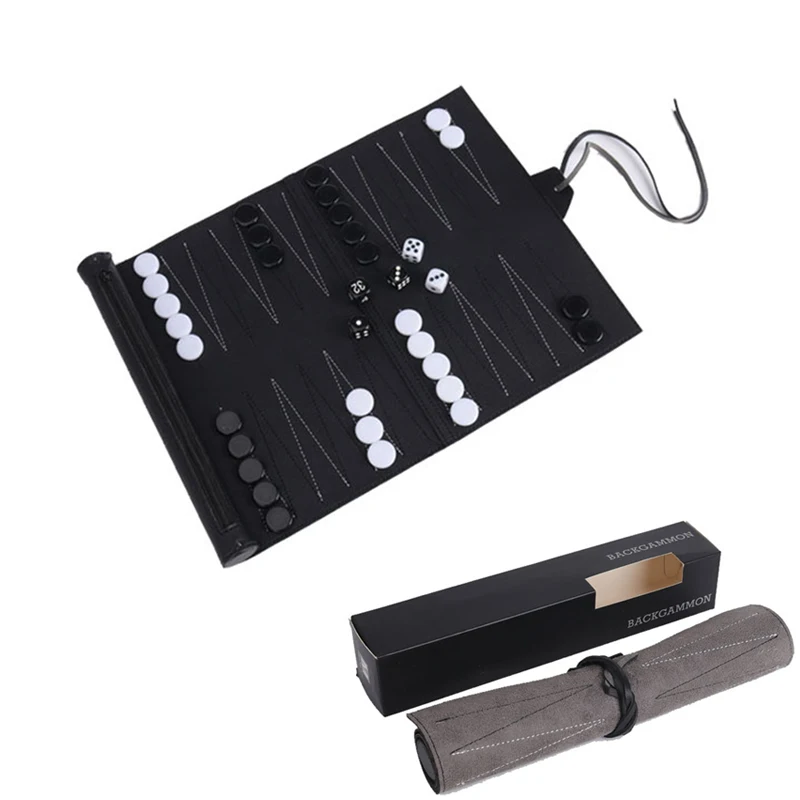 Roll Up Backgammon Sets Portab - đánh giá và giá Board Game Harvest