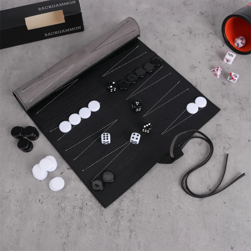 Roll Up Backgammon Sets Portab - đánh giá và giá Board Game Harvest
