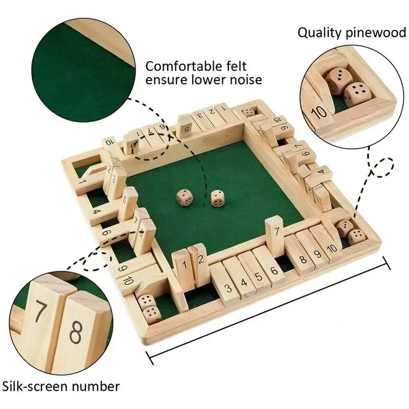 Deluxe Four Sided 10 Numbers S - đánh giá và giá Board Game Azul