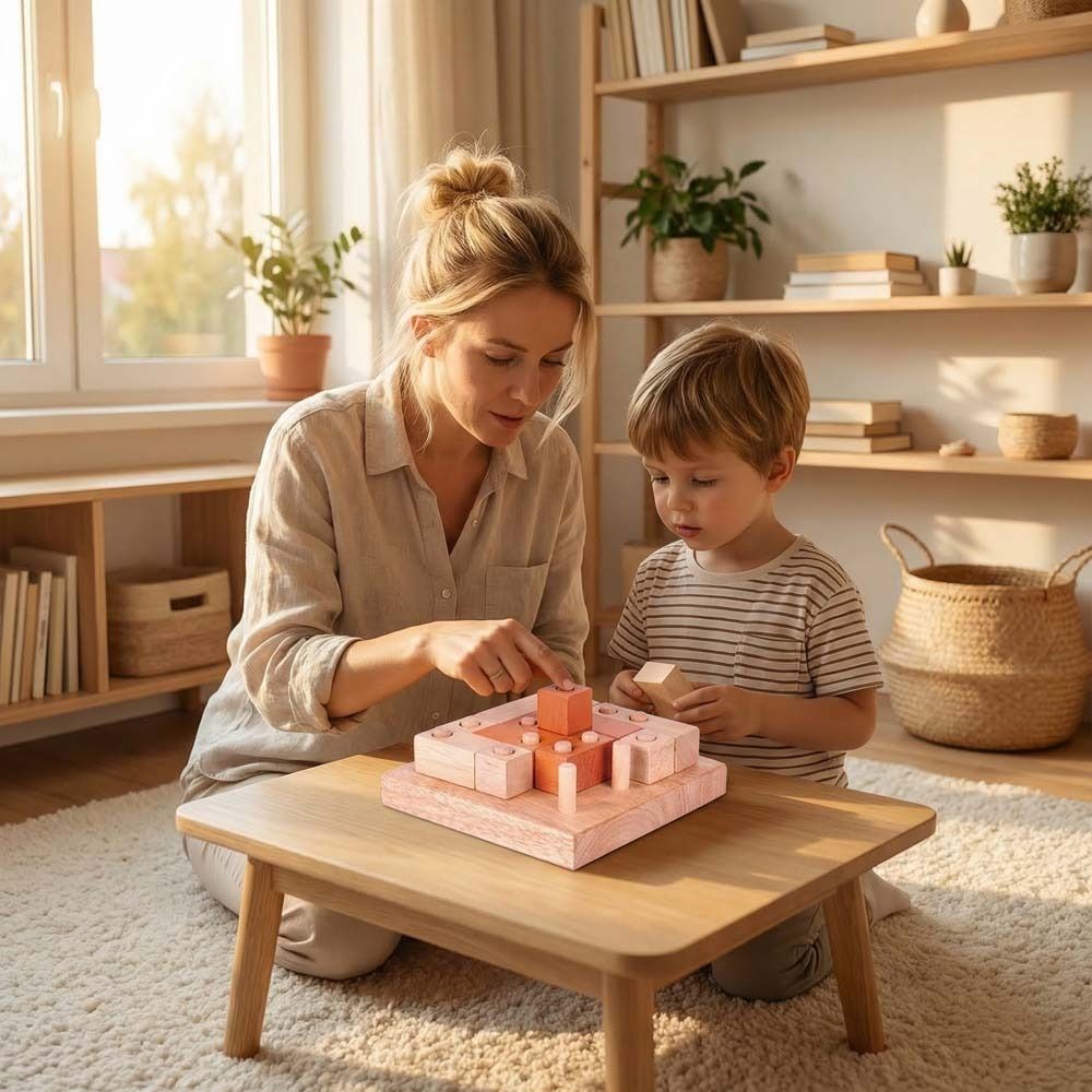 Creative IQ Geometric Puzzle G - đánh giá và giá Board Game For Kids