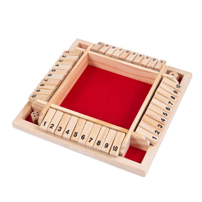 Wooden Dice Board Game Shut Th - đánh giá và giá Board Game Azul